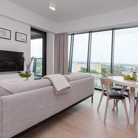 Apartly - Hanza Tower View, Parking, Pool, Sauna Szczecin
