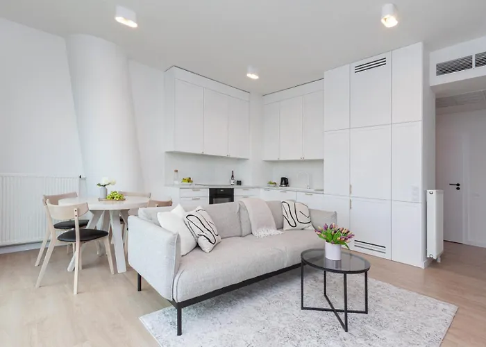 Lejlighed Apartly - Hanza Tower View, Parking, Pool, Sauna Stettin