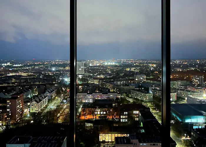 Apartly - Hanza Tower View, Parking, Pool, Sauna * Stettin