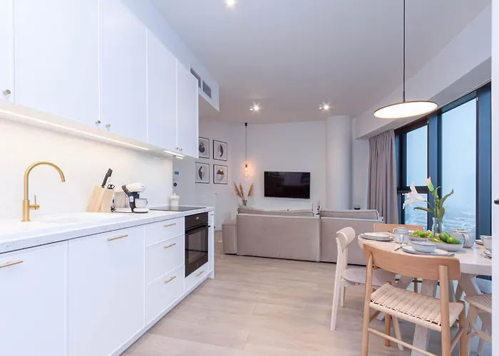 Apartly - Hanza Tower View, Parking, Pool, Sauna Lejlighed Stettin